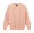Softstyle Midweight Fleece s okrúhlým výstrihom - Gildan, farba - dusty rose, veľkosť - 3XL
