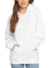 Softstyle Midweight Fleece s kapucňou - Gildan, farba - white, veľkosť - M