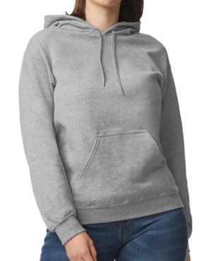 Softstyle Midweight Fleece s kapucňou