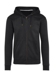 Signature Tagless Unisex mikina na zips s kapucňou - SG