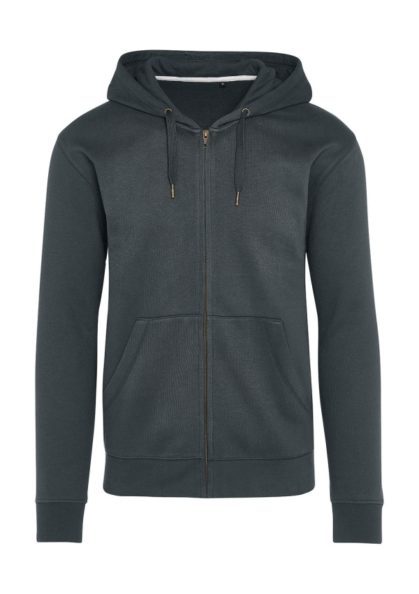 Signature Tagless Unisex mikina na zips s kapucňou - SG