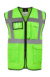 Bezpečnostná vesta - Hamburg - Korntex, farba - neon green, veľkosť - 2XL