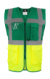Bezpečnostná vesta - Hamburg - Korntex, farba - paramedic green/yellow, veľkosť - S