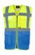 Bezpečnostná vesta - Hamburg - Korntex, farba - yellow/blue, veľkosť - XL