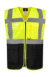 Bezpečnostná vesta - Hamburg - Korntex, farba - yellow/black, veľkosť - S