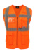 Sieťovaná multifunkčná vesta "Athens" - Korntex, farba - orange, veľkosť - S