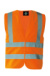 Bezpečnostná vesta - Hannover - Korntex, farba - orange, veľkosť - S