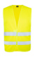 Základná bezpečnostná vesta do auta -Stuttgart - Korntex, farba - yellow, veľkosť - XL