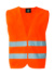 Potlačiteľná bezpečnostná vesta do auta Karlsruhe - Korntex, farba - orange, veľkosť - 2XL