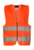 Bezpečnostná vesta na zip pre deti - Aalborg - Korntex, farba - orange, veľkosť - 2XS