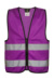 Funkčná vesta na zips pre deti - Aalborg - Korntex, farba - violet, veľkosť - 2XS
