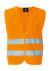 Základná bezpečnostná vesta v sáčku - Manheim - Korntex, farba - orange, veľkosť - XL