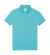 Dámska polokošeľa My Polo 180 - B&C, farba - meta turquoise, veľkosť - M