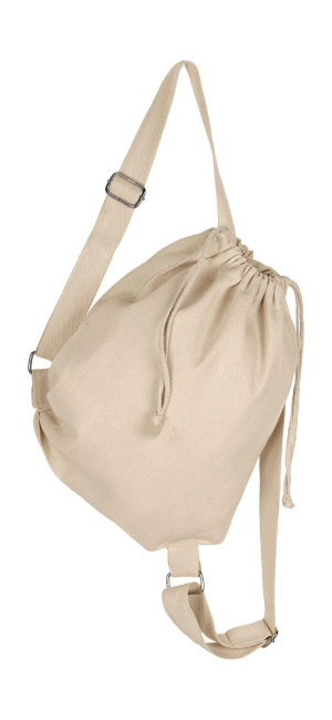 Plátený batoh s popruhmi a šňúrkami - SG - Bags