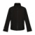 Detská 2-vrstvová softshellová bunda Ablaze - Regatta, farba - black/black, veľkosť - 3-4 (104)