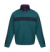 Vintage fleece pulóver - Regatta, farba - spruce/navy, veľkosť - 2XL