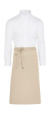 ROME - recyklovaná stredne dlhá zástera s vreckom - SG - Bistro, farba - natural, veľkosť - One Size