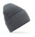 Originálná čiapka so širokou manžetou - Beechfield, farba - granite, veľkosť - One Size