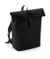 Matný PU ruksak Rolltop - Bag Base, farba - čierna, veľkosť - One Size