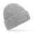 Pohodlná rebrovaná čiapka - Beechfield, farba - grey marl, veľkosť - One Size