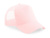 Detská čiapka Snapback Trucker - Beechfield, farba - pastel pink/pastel pink, veľkosť - One Size