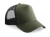 Detská čiapka Snapback Trucker - Beechfield, farba - olive green/black, veľkosť - One Size
