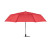 Vetruodolný dáždnik 27 palcov, farba - červená