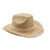 Prírodný slamený klobúk, farba - béžová