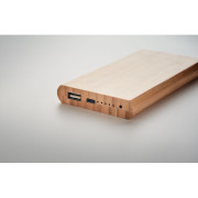 Bambusová powerbanka 6000 mAh