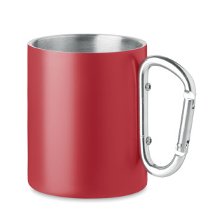Dvojstenný kovový hrnček 300 ml