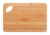 Xaban doštička na krájanie, farba - natural, veľkosť - 270×180×10 mm