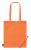 Skladacia RPET nákupná taška, farba - orange