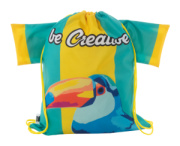 CreaDraw T RPET vak na stiahnutie šnúrkou na zákazku