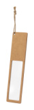 Niffy záložka do knihy s lupou, farba - natural, veľkosť - 37×139×1 mm