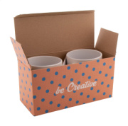 CreaBox Mug Double krabička na 2 hrnčeky na zákazku
