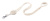 Strico lanyard, farba - natural, veľkosť - 32×500 mm