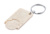 Prolex prívesok na kľúče so žetónom do vozíka, farba - natural, veľkosť - 28×51×4 mm
