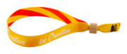 SuboWrist Eco RPET festivalový náramok na zákazku