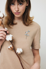 Nefarbené tričko IQONIQ Manuel z recykl. bavlny - Iqoniq