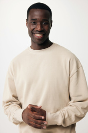 Mikina IQONIQ Kruger relaxed fit z recykl. bavlny - Iqoniq