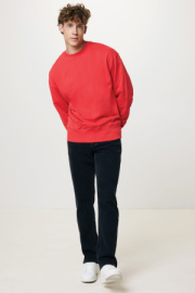Mikina IQONIQ Kruger relaxed fit z recykl. bavlny - Iqoniq