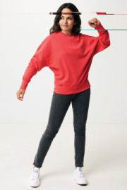 Mikina IQONIQ Kruger relaxed fit z recykl. bavlny - Iqoniq