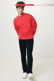 Mikina IQONIQ Kruger relaxed fit z recykl. bavlny - Iqoniq