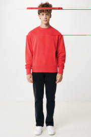 Mikina IQONIQ Kruger relaxed fit z recykl. bavlny - Iqoniq