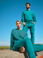 Mikina IQONIQ Kruger relaxed fit z recykl. bavlny - Iqoniq