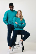Mikina IQONIQ Kruger relaxed fit z recykl. bavlny - Iqoniq