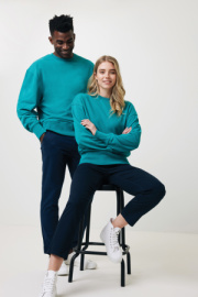 Mikina IQONIQ Kruger relaxed fit z recykl. bavlny - Iqoniq