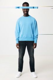Mikina IQONIQ Kruger relaxed fit z recykl. bavlny - Iqoniq