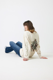 Mikina IQONIQ Kruger relaxed fit z recykl. bavlny - Iqoniq