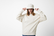 Mikina IQONIQ Kruger relaxed fit z recykl. bavlny - Iqoniq